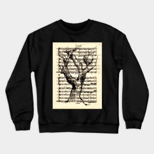 Handel Water Music Tree #3 Crewneck Sweatshirt